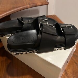 MARTIN MARGIELA CAMOUFLAGE SOLE MEN'S SLIDES